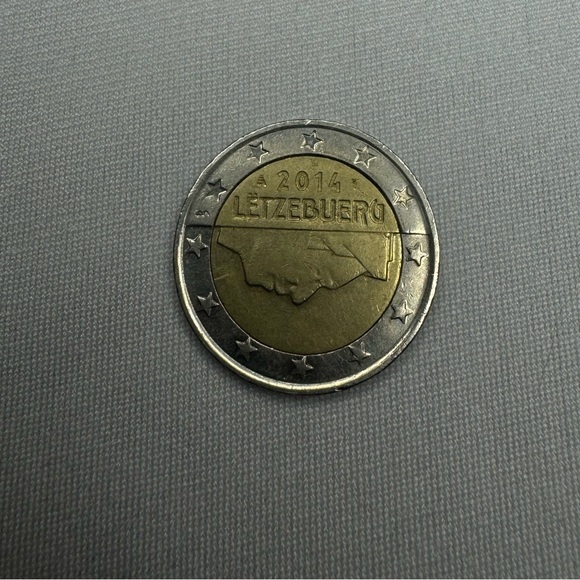 LUXEMBOURG 2014, 2 Euros, Grand Duke Henri Coin - Picture 3 of 3